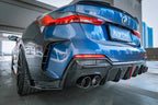 KARBEL - BMW 4 SERIES G22 G23 430i M440i CARBON FIBRE REAR BUMPER FRAMES