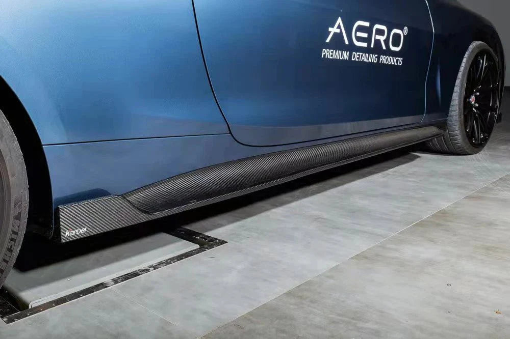 KARBEL - BMW 4 SERIES G22 G23 430i M440i CARBON FIBRE SIDE SKIRTS