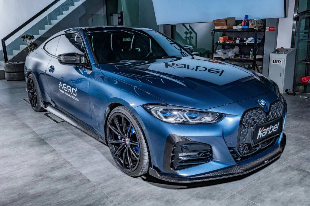 KARBEL - BMW 4 SERIES G22 G23 430i M440i CARBON FIBRE SIDE SKIRTS
