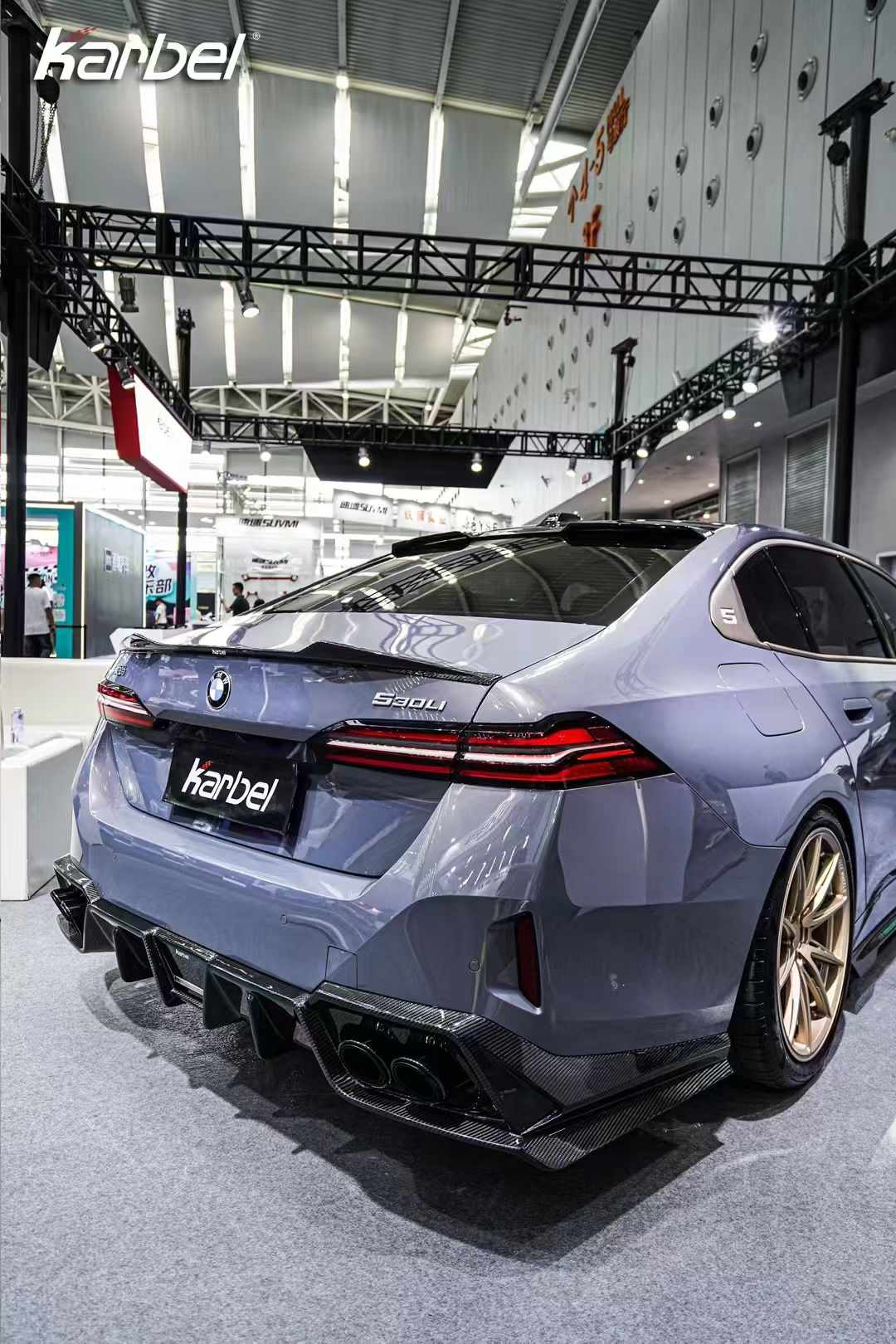 KARBEL - BMW 5 SERIES G60 DRY CARBON REAR DIFFUSER