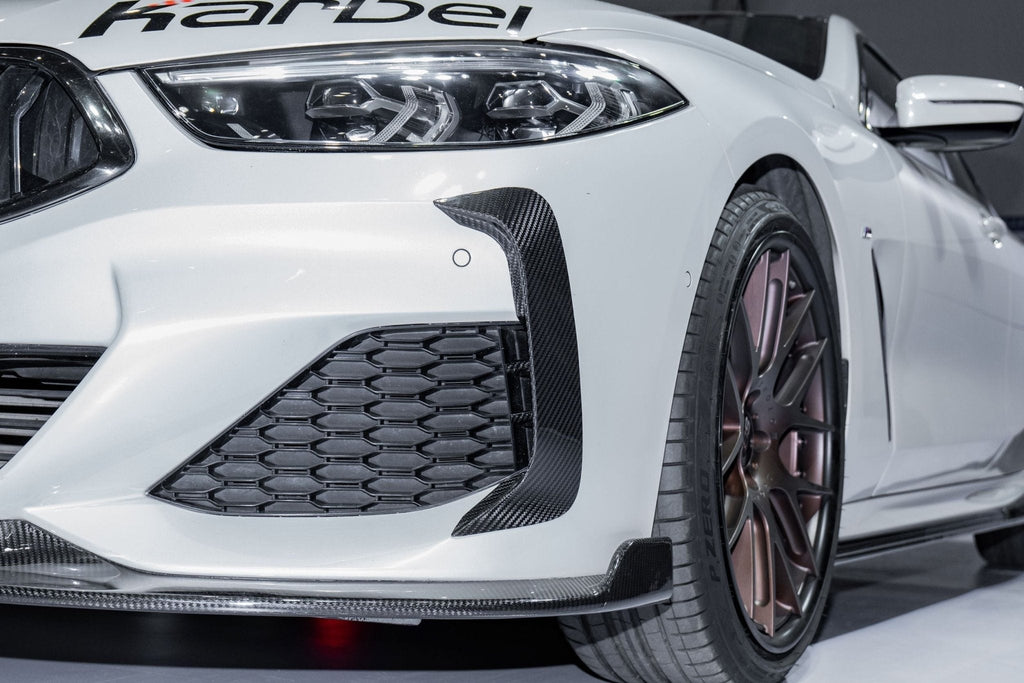 KARBEL - BMW 8 SERIES G14 G15 G16 CARBON FIBRE FOG LIGHT OVERLAY