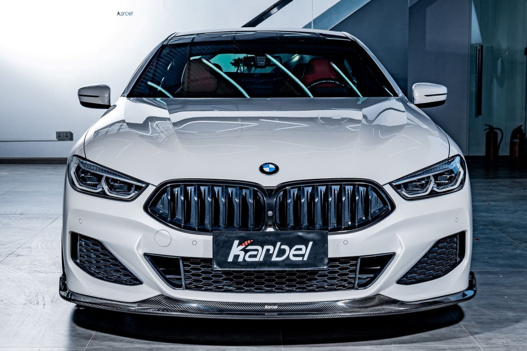 KARBEL - BMW 8 SERIES G14 G15 G16 CARBON FIBRE FRONT LIP SPLITTER