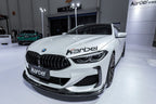 KARBEL - BMW 8 SERIES G14 G15 G16 CARBON FIBRE FRONT LIP SPLITTER