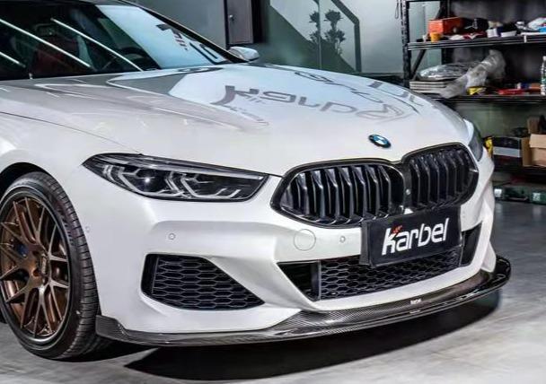KARBEL - BMW 8 SERIES G14 G15 G16 CARBON FIBRE FRONT LIP SPLITTER
