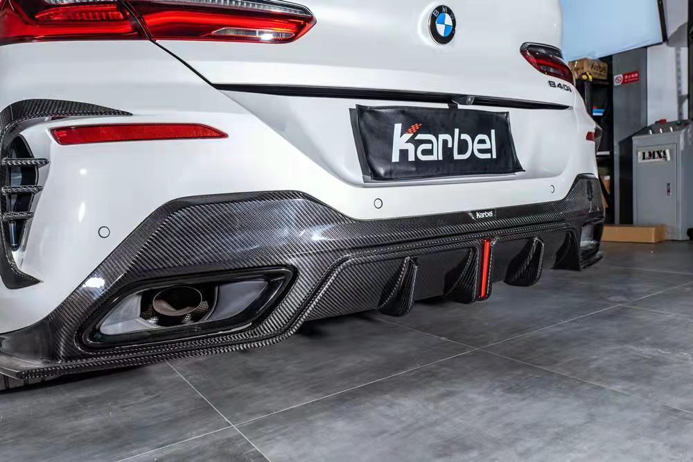 KARBEL - BMW 8 SERIES GRAN COUPE G16 CARBON FIBRE REAR DIFFUSER