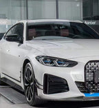 KARBEL - BMW i4 / 4 SERIES GRAN COUPE G26 CARBON FIBRE FRONT BUMPER CANARDS