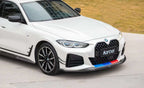 KARBEL - BMW i4 / 4 SERIES GRAN COUPE G26 CARBON FIBRE FRONT BUMPER CANARDS
