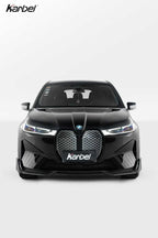 KARBEL - BMW IX I20 DRY CARBON FIBER FRONT LIP SPLITTER