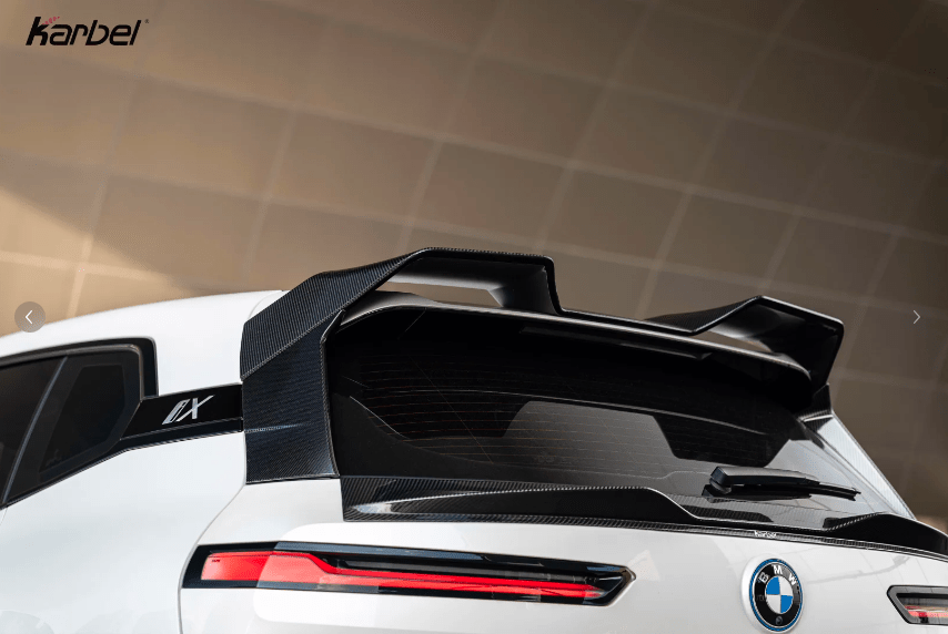 KARBEL - BMW IX I20 DRY CARBON FIBER BOOT REAR SPOILER