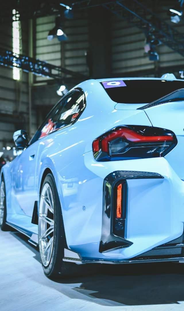 KARBEL - BMW M2 G87 DRY CARBON FIBRE REAR CANARDS