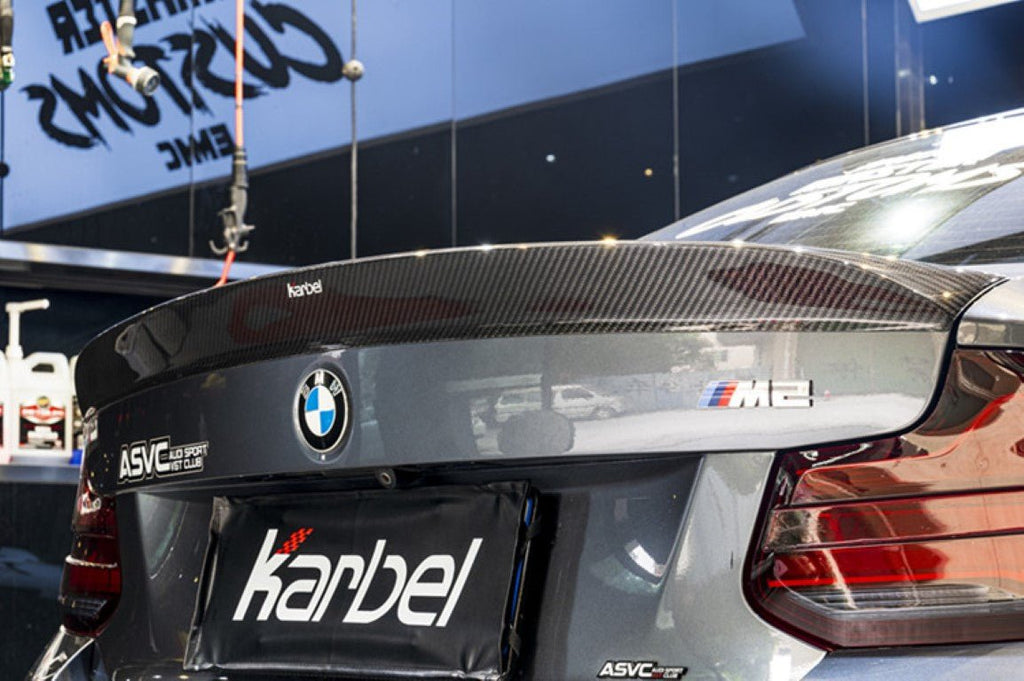 KARBEL - BMW M2 M2C F87 CARBON FIBRE REAR SPOILER