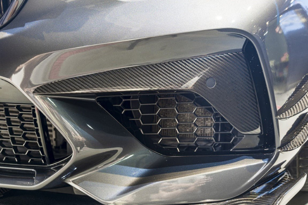 KARBEL - BMW M2 / M2C F87 DRY CARBON FIBRE FRONT UPPER VALANCES