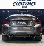 KARBEL - BMW M2 / M2C F87 DRY CARBON FIBRE REAR DIFFUSER