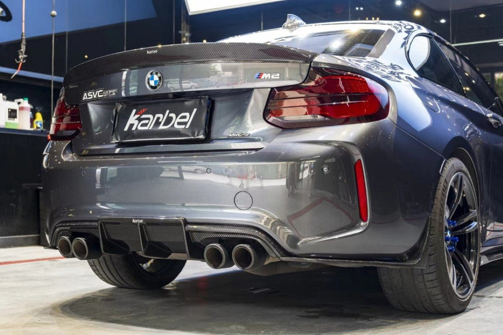 KARBEL - BMW M2 / M2C F87 DRY CARBON FIBRE REAR DIFFUSER