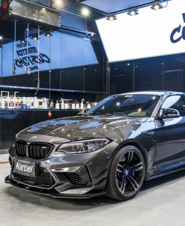 KARBEL - BMW M2C F87 DRY CARBON FIBRE FRONT LIP