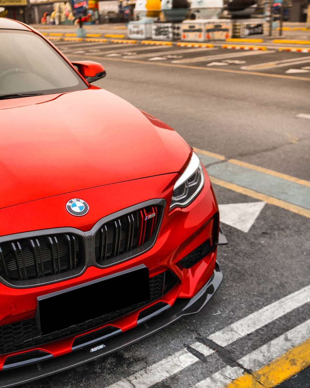 KARBEL - BMW M2C F87 DRY CARBON FIBRE FRONT LIP