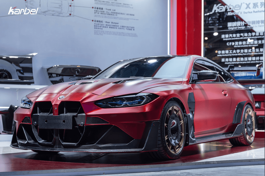 KARBEL - BMW M3 G80 M4 G82 DRY CARBON FIBER CONVERSION BUMPER