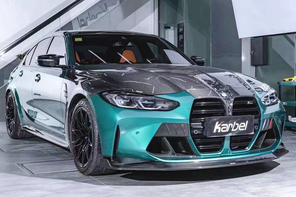 KARBEL - BMW M3 G80 / M4 G82 DRY CARBON FIBRE BONNET HOOD