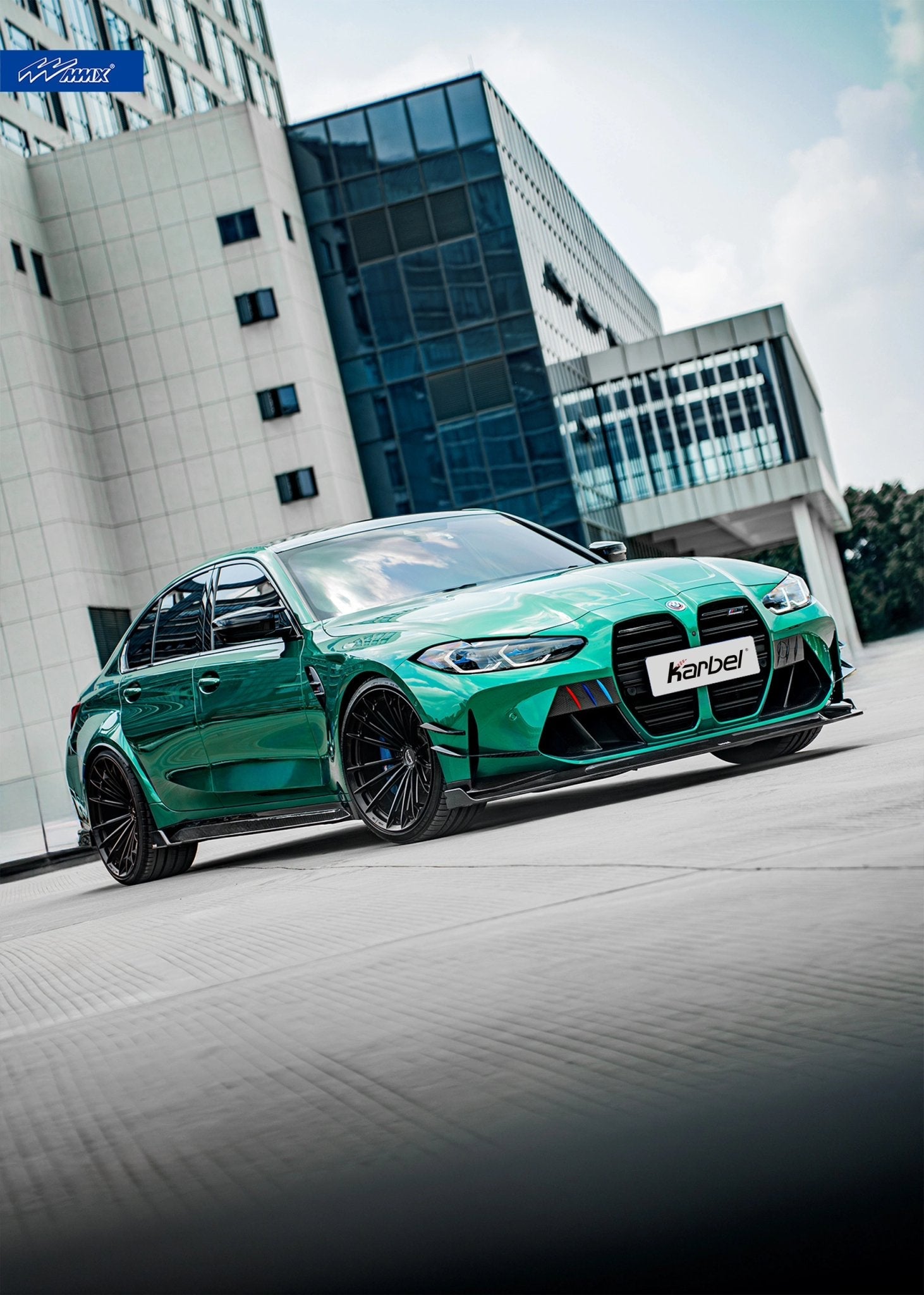 KARBEL - BMW M3 G80 / M4 G82 DRY CARBON FIBRE FRONT LIP