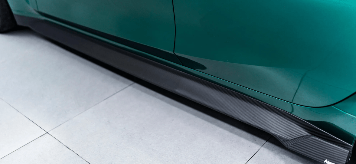 KARBEL - BMW M3 G80 / M4 G82 DRY CARBON FIBRE SIDE SKIRTS V2