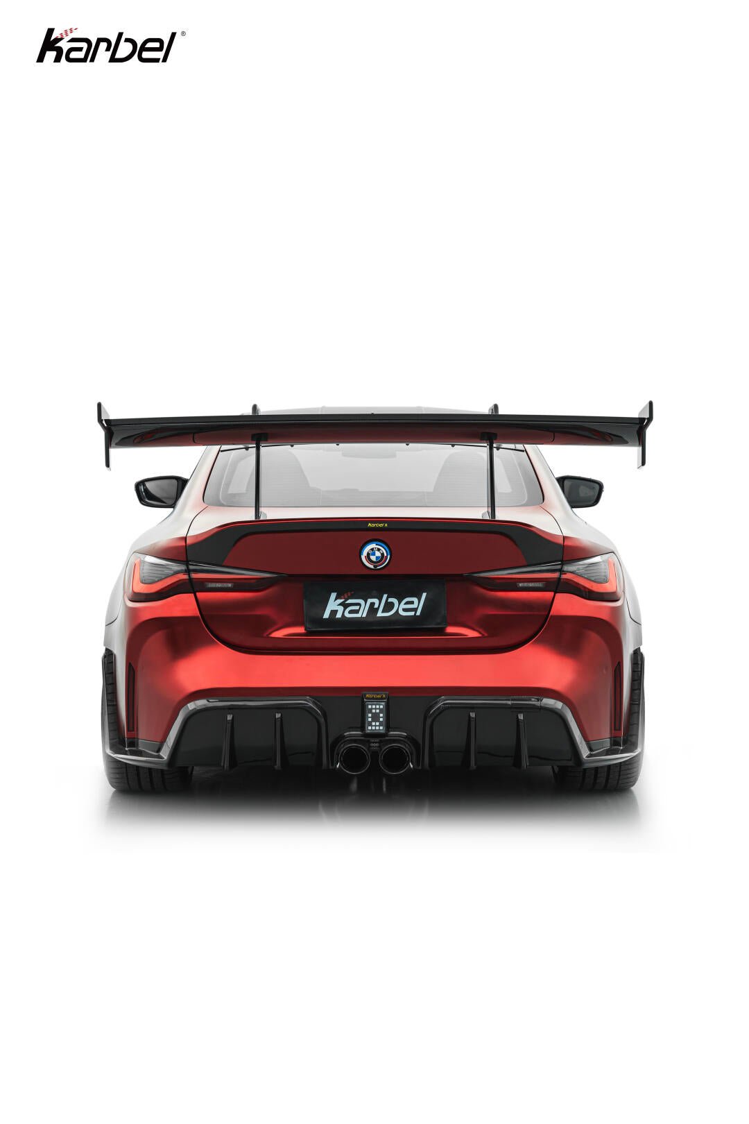 KARBEL - BMW M4 G82 DRY CARBON FIBER REAR BUMPER CONVERSION KIT