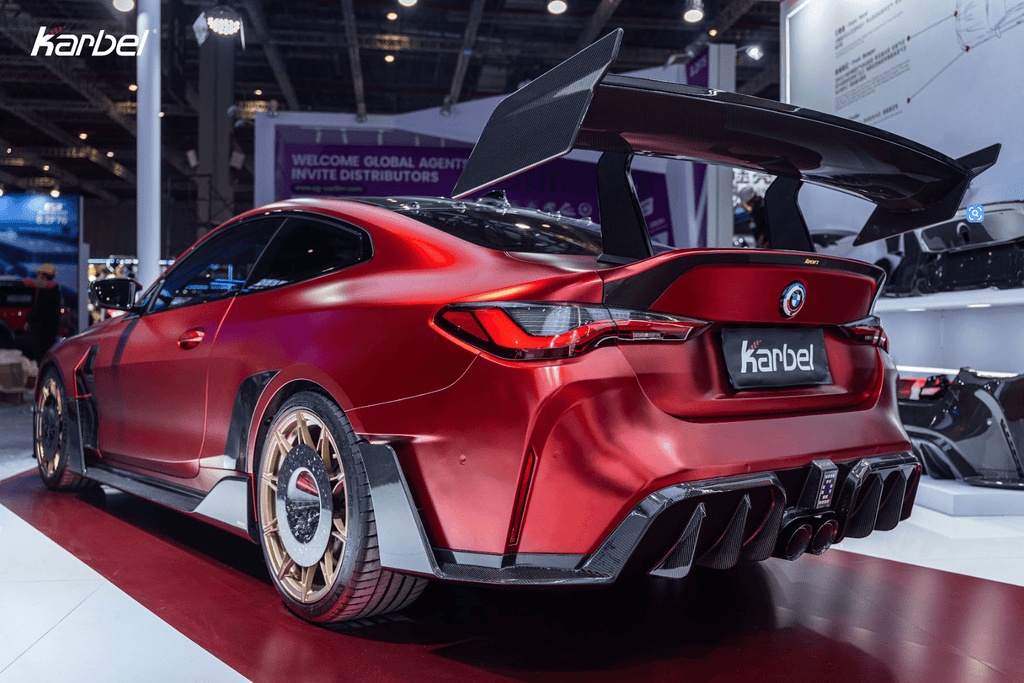 KARBEL - BMW M4 G82 DRY CARBON FIBER REAR BUMPER CONVERSION KIT