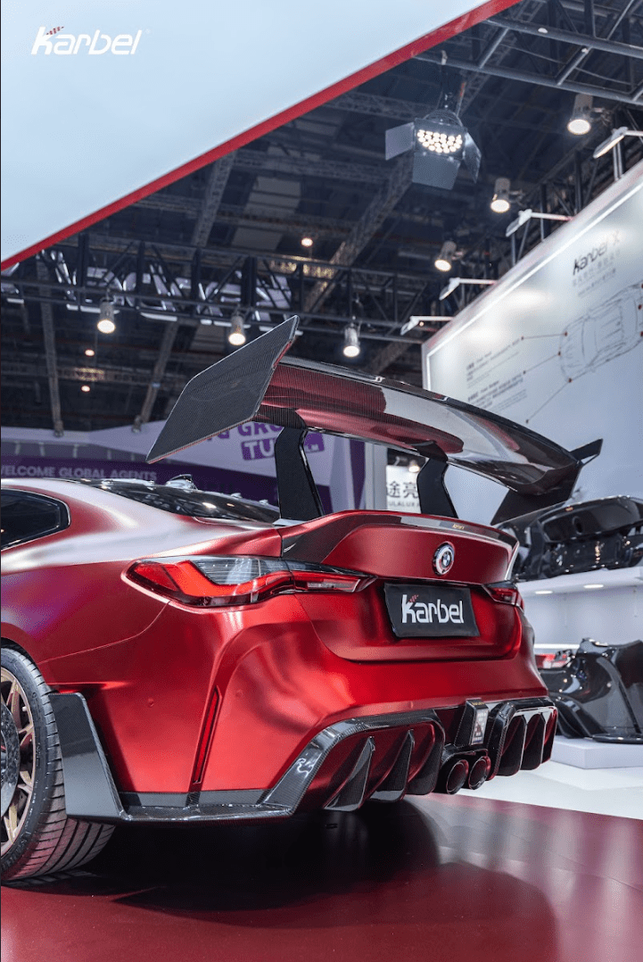 KARBEL - BMW M4 G82 DRY CARBON FIBER REAR BUMPER CONVERSION KIT