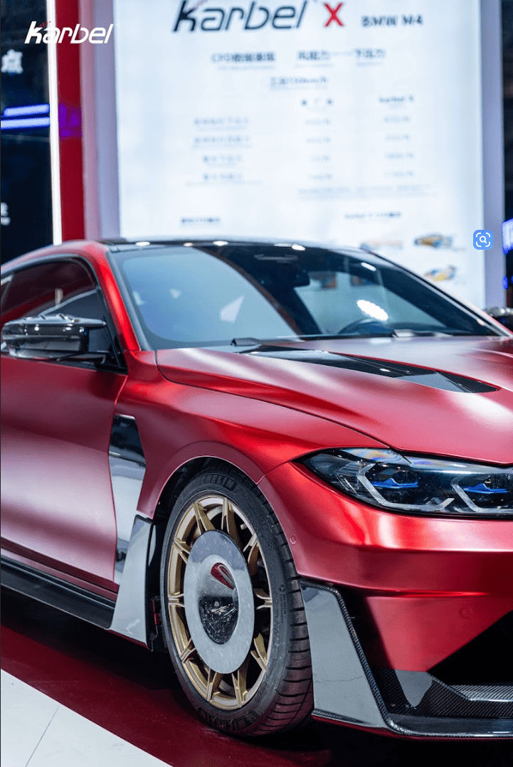 KARBEL - BMW M4 G82 DRY CARBON FIBER SIDE FENDER WINGS