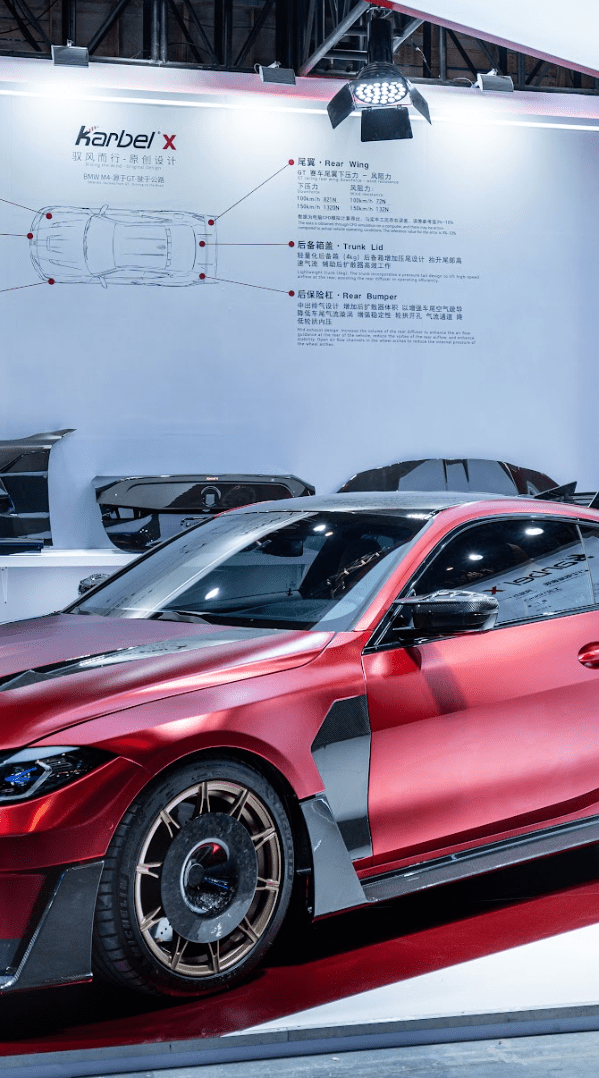 KARBEL - BMW M4 G82 DRY CARBON FIBER SIDE FENDER WINGS