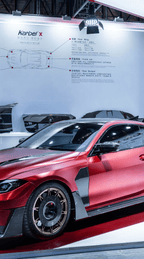 KARBEL - BMW M4 G82 DRY CARBON FIBER SIDE FENDER WINGS