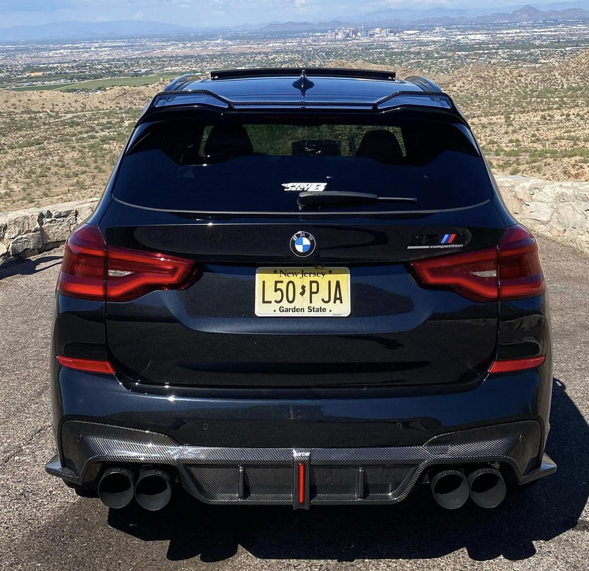 KARBEL - BMW X3 G01 / X3M F97 PRE LCI CARBON FIBRE DIFFUSER