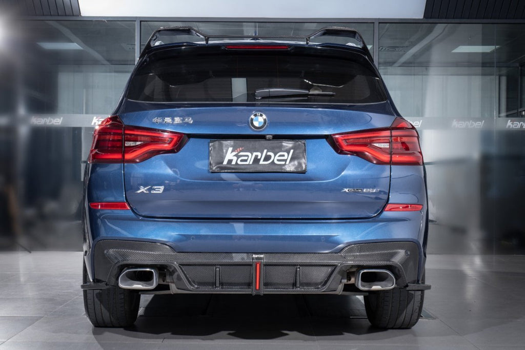 KARBEL - BMW X3 G01 / X3M F97 PRE LCI CARBON FIBRE DIFFUSER