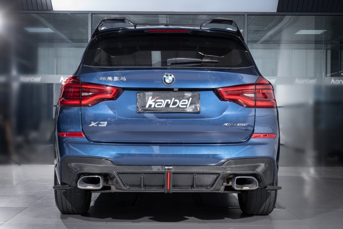 KARBEL - BMW X3 G01 / X3M F97 PRE LCI CARBON FIBRE DIFFUSER