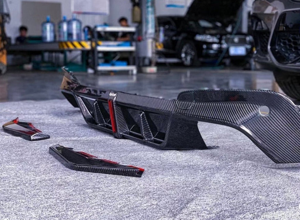 KARBEL - BMW X3 G01 / X3M F97 PRE LCI CARBON FIBRE DIFFUSER
