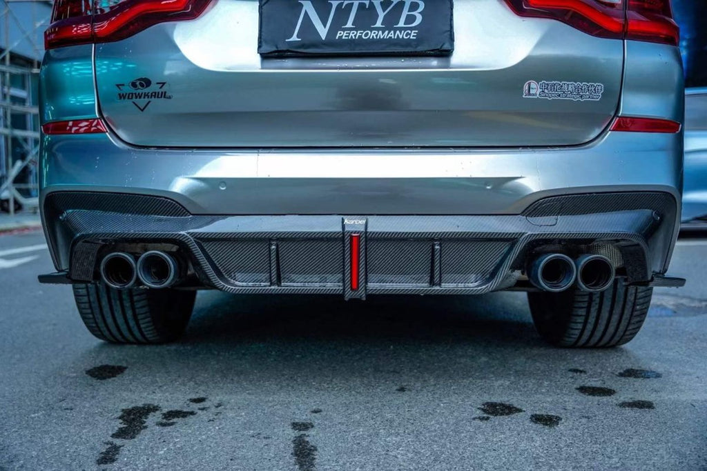 KARBEL - BMW X3 G01 / X3M F97 PRE LCI CARBON FIBRE DIFFUSER