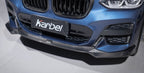 KARBEL - BMW X3 G01 / X4 G02 PRE-LCI CARBON FIBRE FRONT LIP