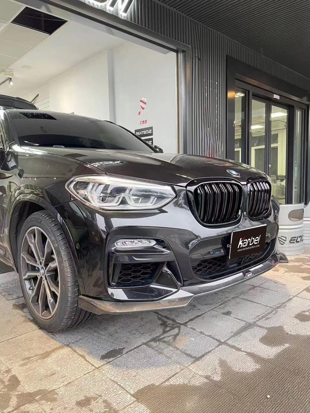 KARBEL - BMW X3 G01 / X4 G02 PRE-LCI CARBON FIBRE FRONT LIP
