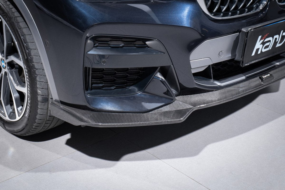 KARBEL - BMW X3 G01 / X4 G02 PRE-LCI CARBON FIBRE FRONT LIP