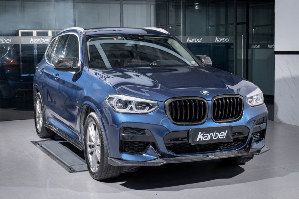 KARBEL - BMW X3 G01 / X4 G02 PRE-LCI CARBON FIBRE FRONT LIP