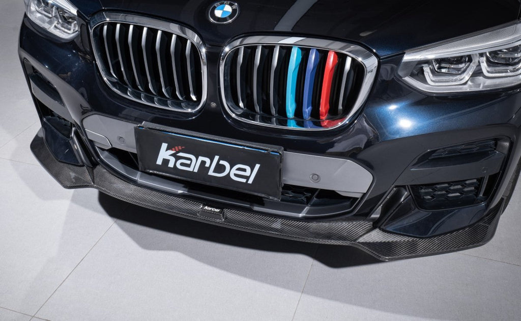 KARBEL - BMW X3 G01 / X4 G02 PRE-LCI CARBON FIBRE FRONT LIP