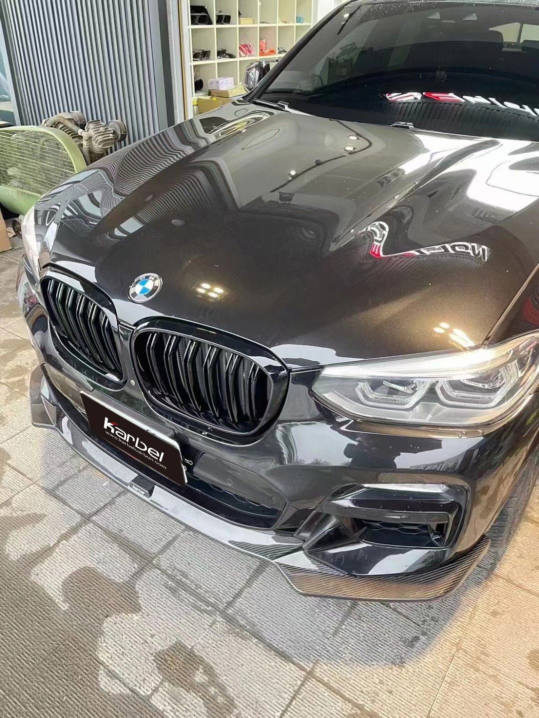 KARBEL - BMW X3 G01 / X4 G02 PRE-LCI CARBON FIBRE FRONT LIP