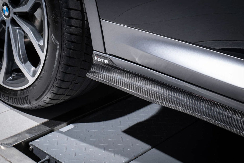 KARBEL - BMW X3M F97 / X4M F98 LCI CARBON FIBRE SIDE SKIRTS