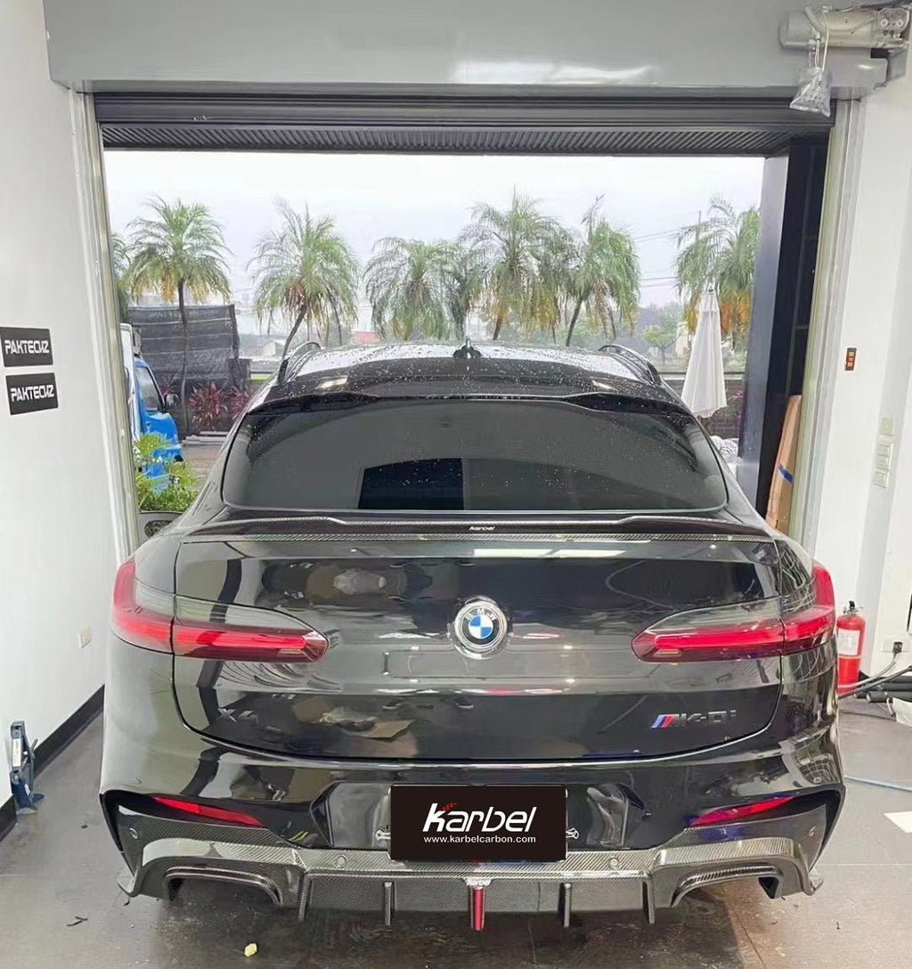 KARBEL - BMW X4 G02 PRE-LCI CARBON FIBRE REAR DIFFUSER