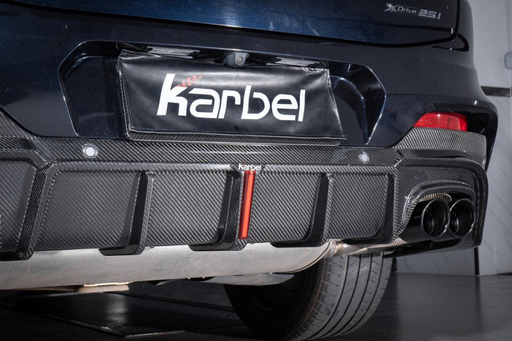 KARBEL - BMW X4 G02 PRE-LCI CARBON FIBRE REAR DIFFUSER