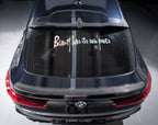 KARBEL - BMW X4 G02 / X4M F98 CARBON FIBRE ROOF SPOILER