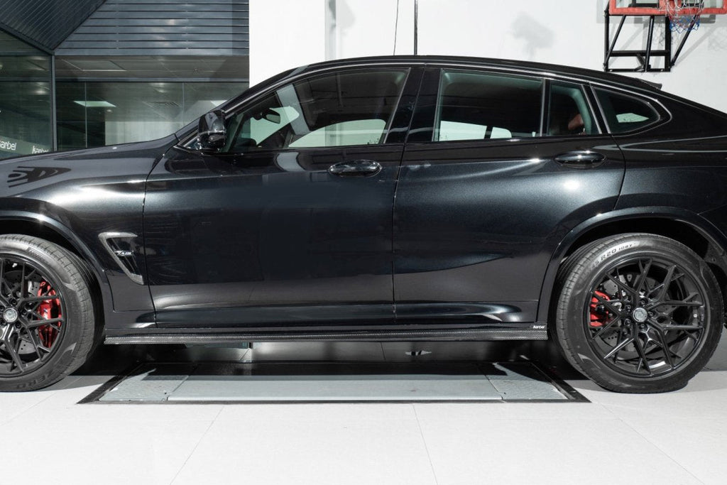 KARBEL - BMW X4 G02 / X4M F98 / X3 G01 / X3M F97 CARBON FIBRE SIDE SKIRTS