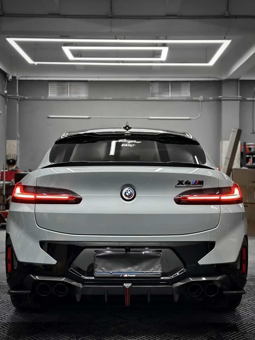 KARBEL - BMW X4M F98 LCI CARBON FIBRE REAR DIFFUSER