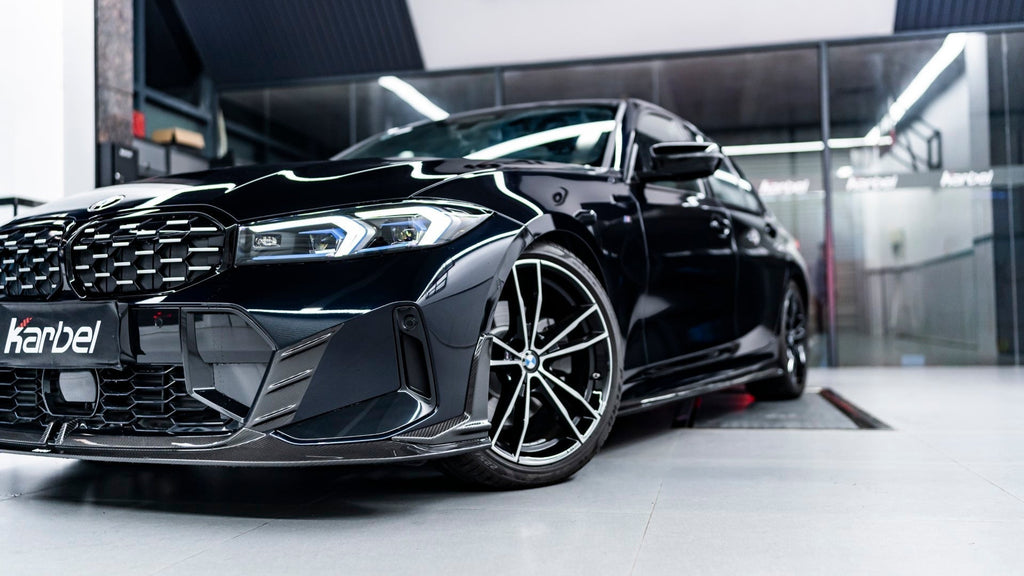 KARBEL - BMW 3 SERIES G20 LCI CARBON FIBRE FRONT LIP