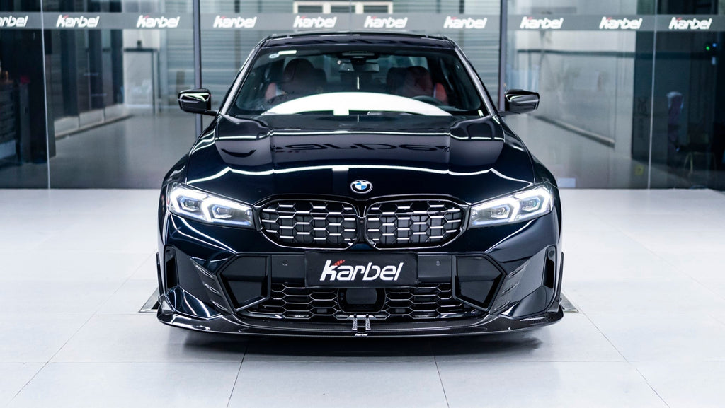 KARBEL - BMW 3 SERIES G20 LCI CARBON FIBRE FRONT LIP