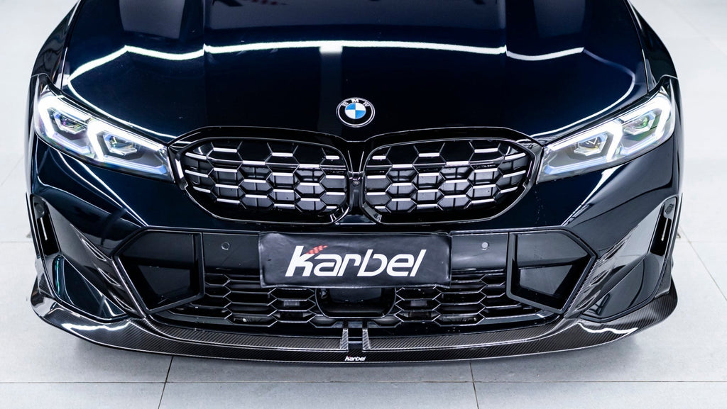 KARBEL - BMW 3 SERIES G20 LCI CARBON FIBRE FRONT LIP